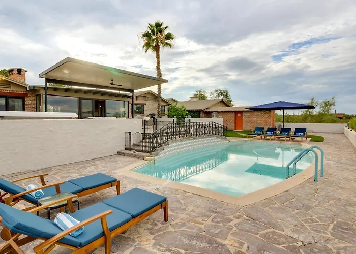 Ferienhaus Hollywood Hills Of Tucson: 20 Acres, Pool, Hot Tub